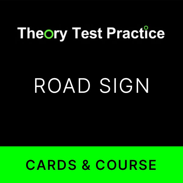 product - road sign cards and course