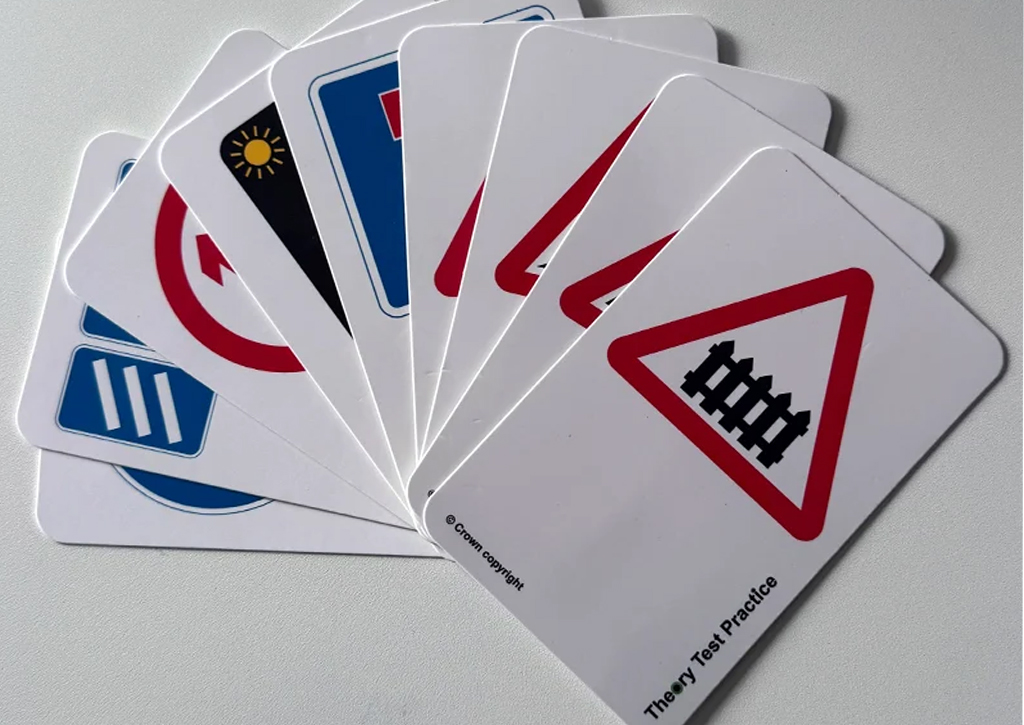 TTP road sign revision cards